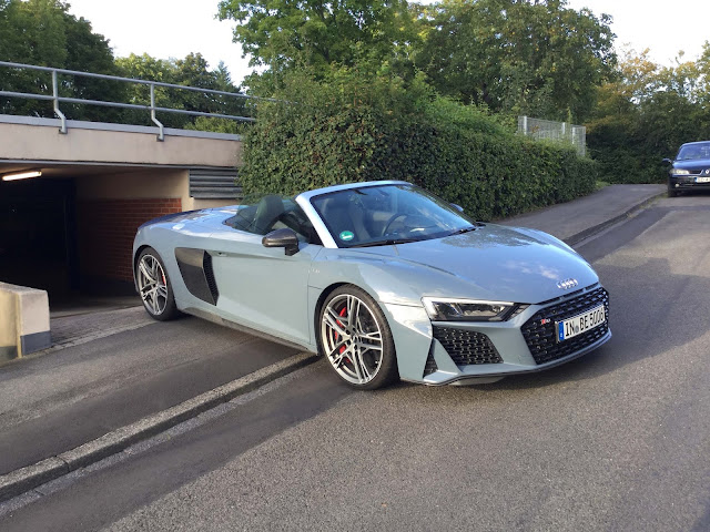 Audi R8 performance Test